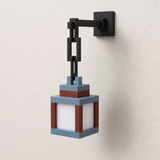Pixo pixel-inspired mood light mounted on a wall in daylight