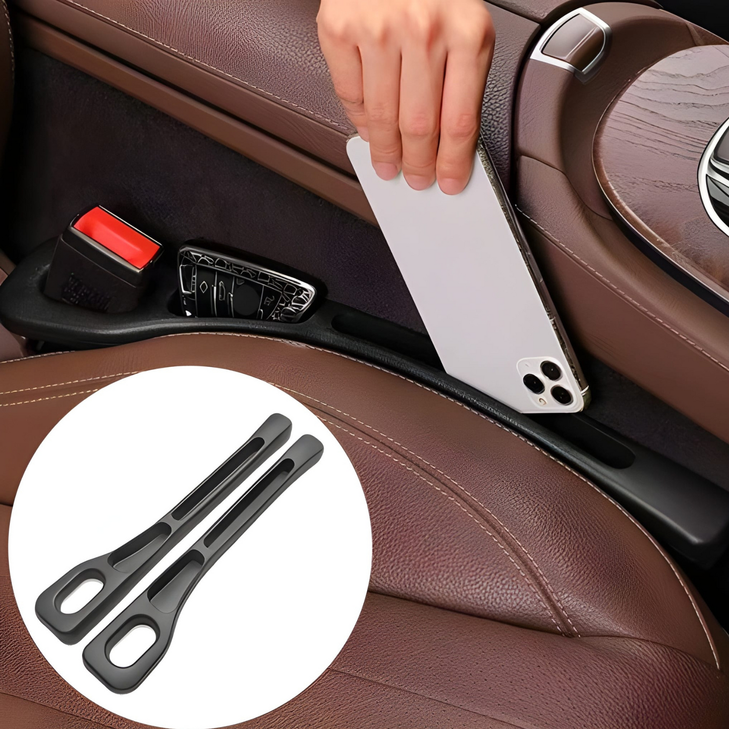 DropGuard™ Car Seat Gap Blocker