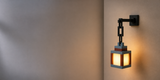 Wide room view featuring the Pixo pixel-inspired mood light