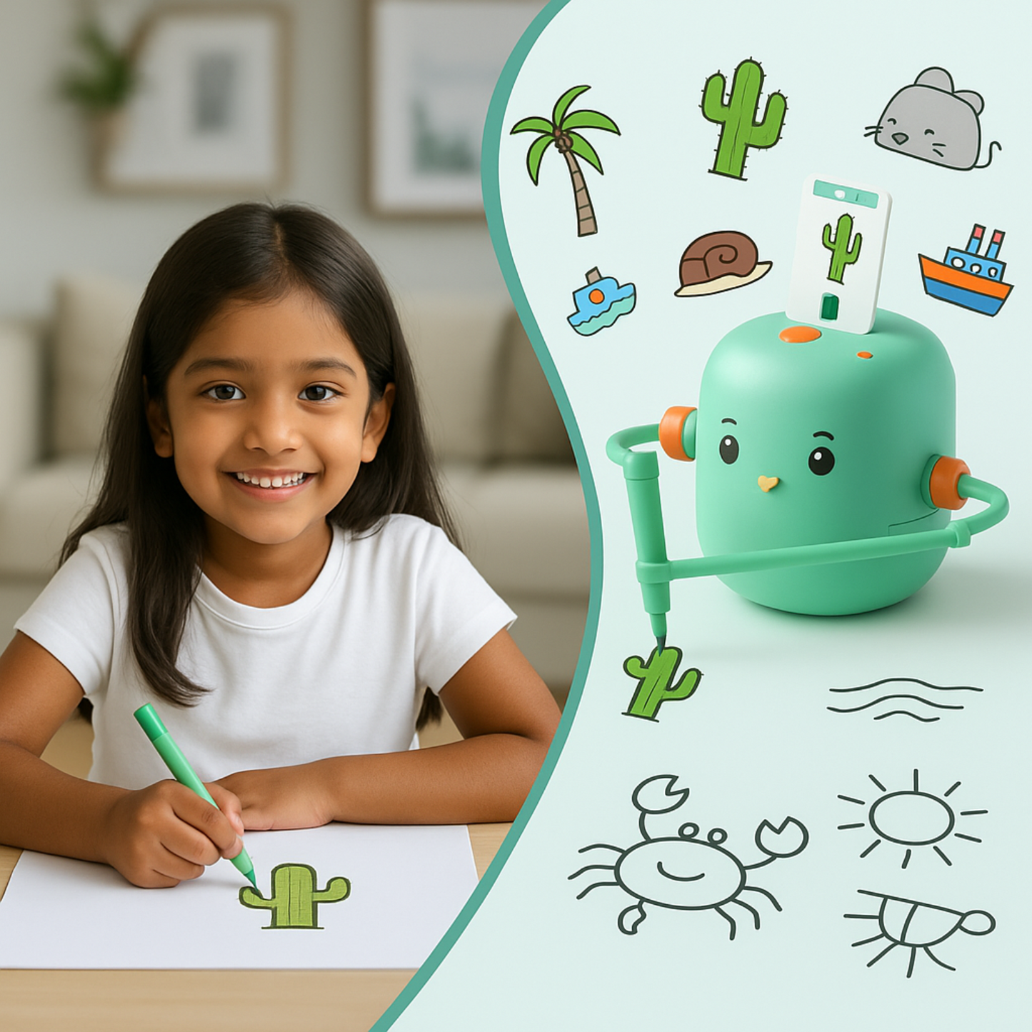 Drawio™ Smart Drawing Robot for Kids