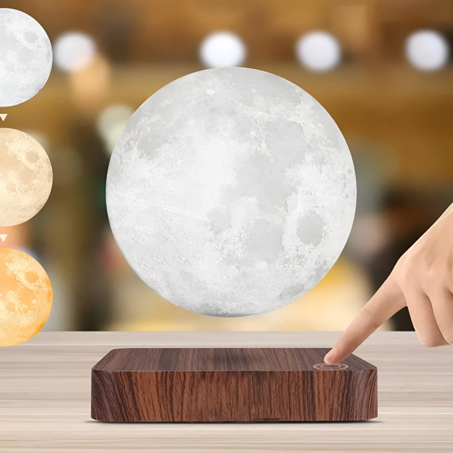 LunaFloat™ Levitating 3D Moon Lamp
