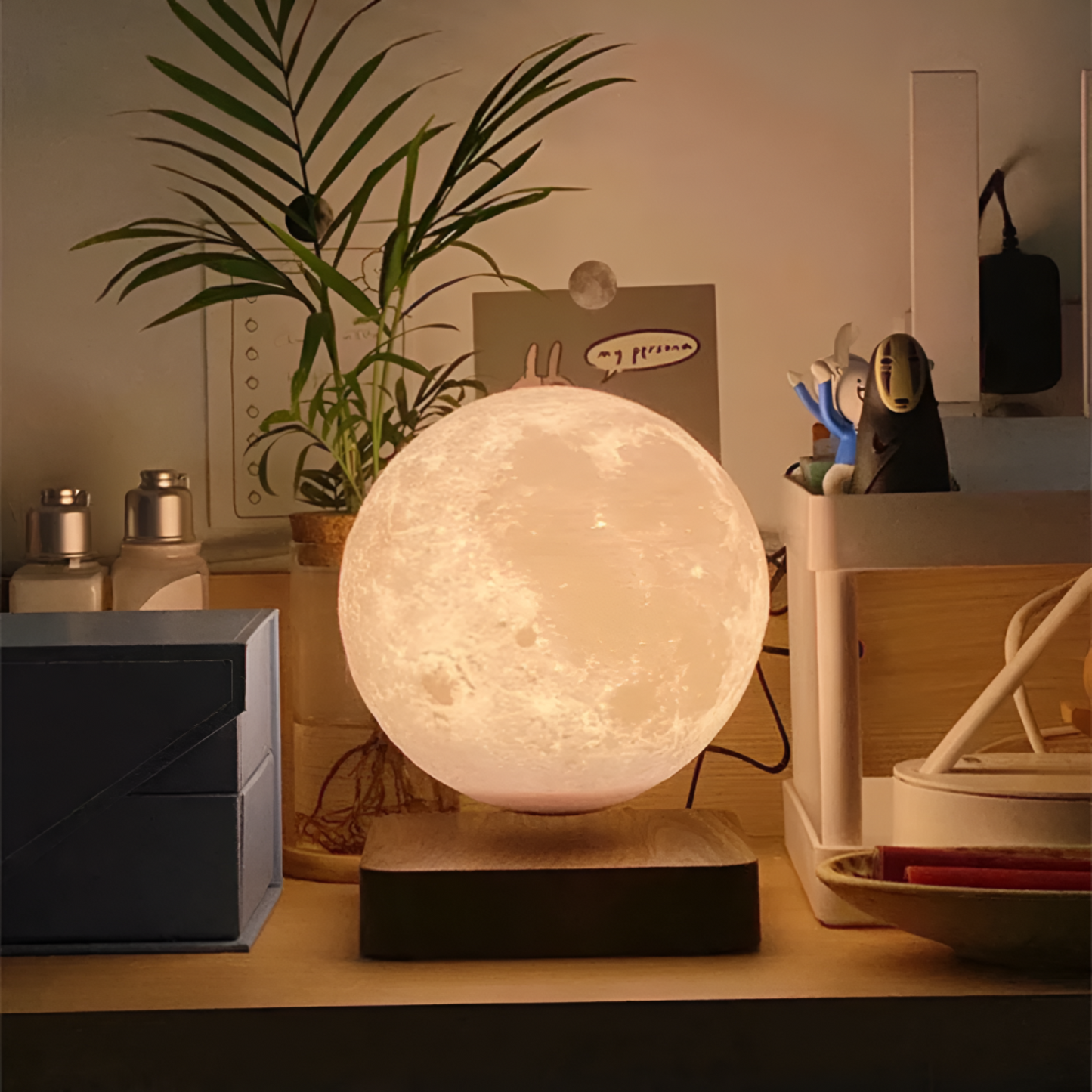 LunaFloat™ Levitating 3D Moon Lamp