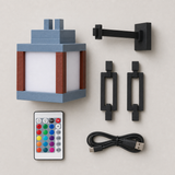 Pixo mood light kit with remote, USB cable and mounting accessories