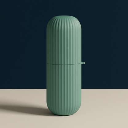 BrushNest™ Travel Toothbrush Capsule