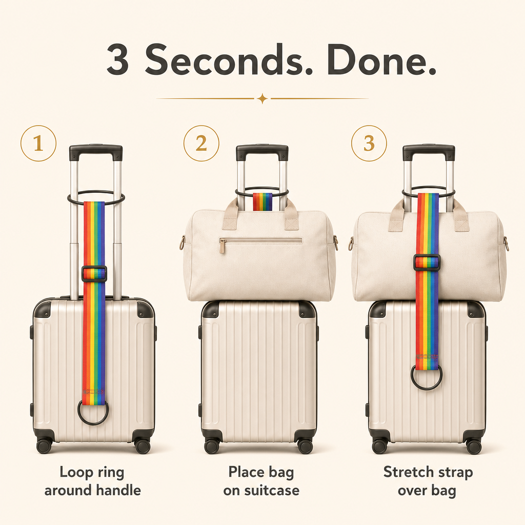 Strapo™ | Bag Bungee Luggage Strap
