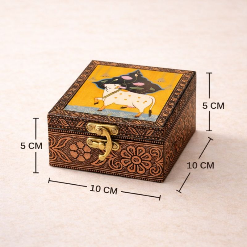 Kosha™ Lockable Pichwai Keepsake Box