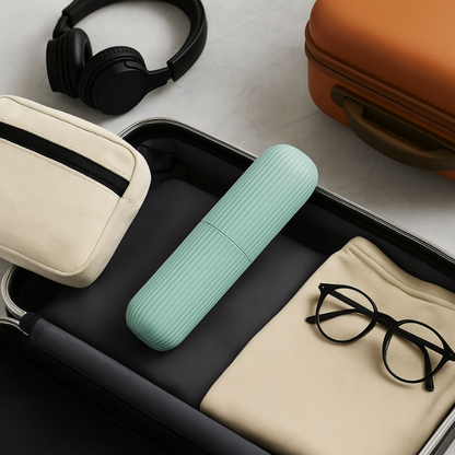 BrushNest™ Travel Toothbrush Capsule