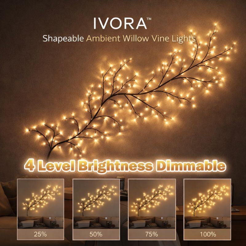 IVORA™ Ambient Willow Vine Wall Light