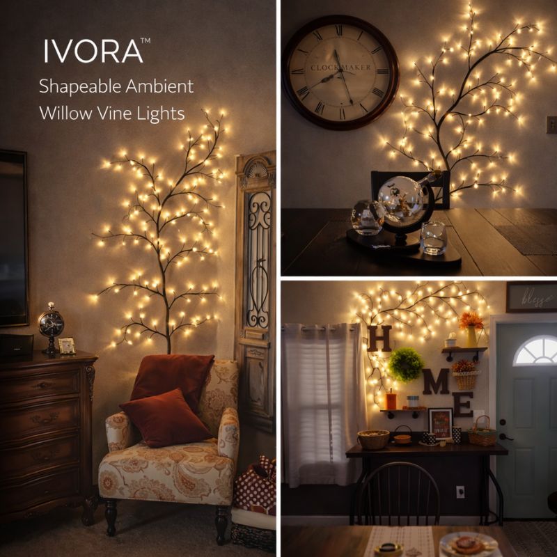 IVORA™ Ambient Willow Vine Wall Light