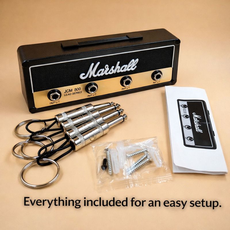PLGX™ Marshall-Style Amp Plug-In Key Holder