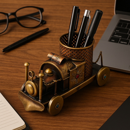 GearDesk™ Vintage Pen & Desk Organizer