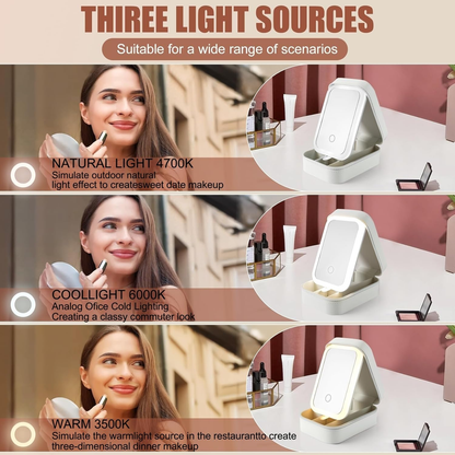 GlowBox™ LED Mirror Vanity