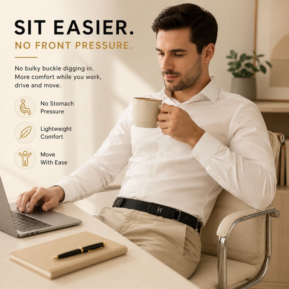 TUKR™ No-Buckle Comfort Belt