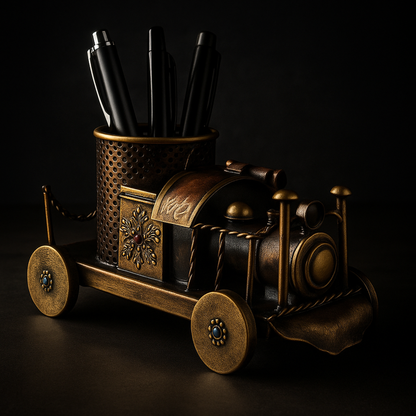 GearDesk™ Vintage Pen & Desk Organizer