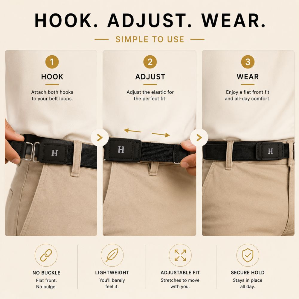 TUKR™ No-Buckle Comfort Belt
