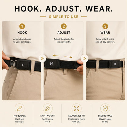 TUKR™ No-Buckle Comfort Belt