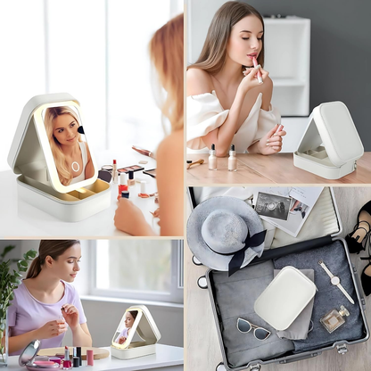 GlowBox™ LED Mirror Vanity