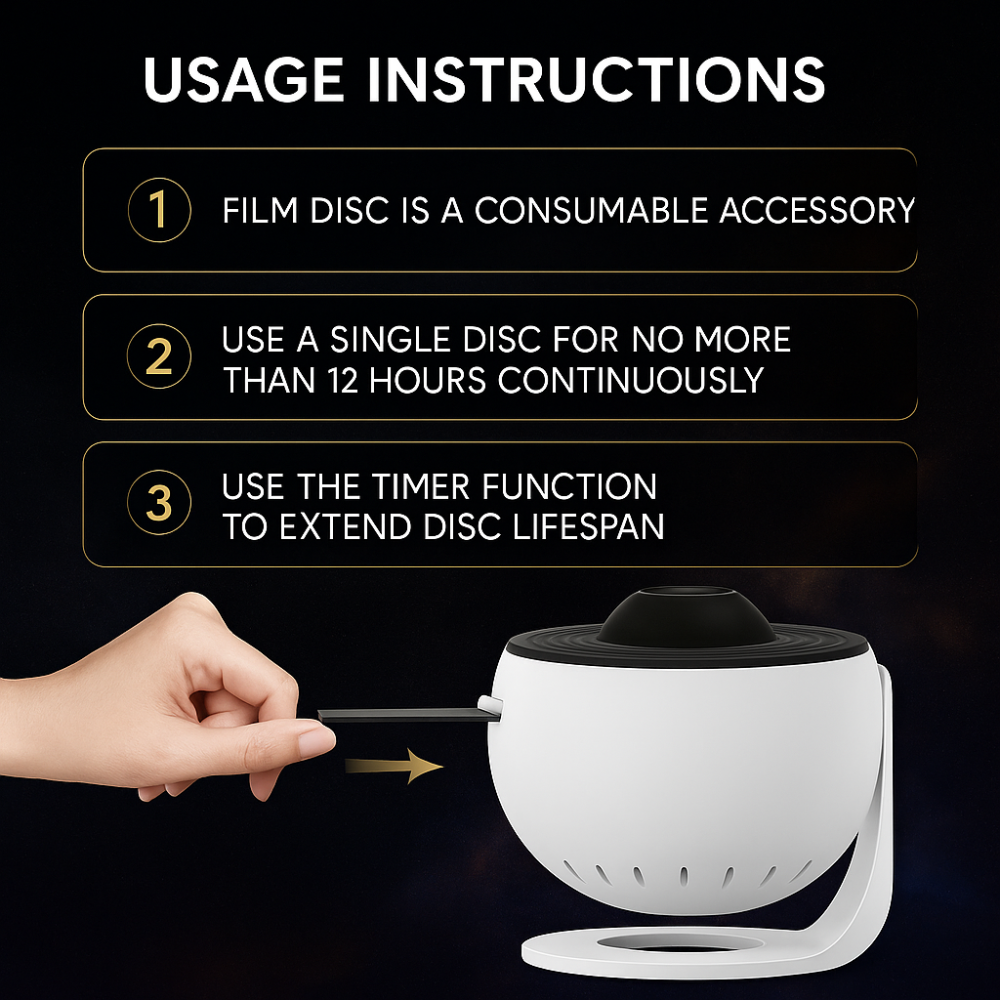 Stellarion™ Galaxy Projector