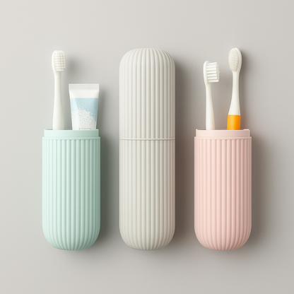 BrushNest™ Travel Toothbrush Capsule