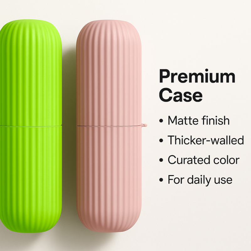 BrushNest™ Travel Toothbrush Capsule