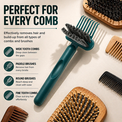 SNAGR™ | 2-in-1 Hair Brush Cleaner