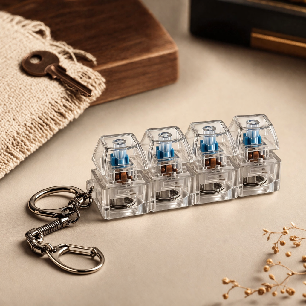 TAPR™  Mechanical Switch Keychain