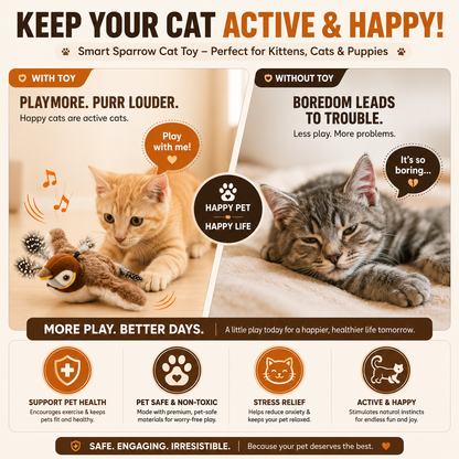 WINGO™ | Flapping Bird Cat Toy