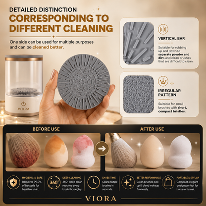 Viora™ | Electric Makeup Brush Cleaner